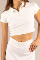 The Movement Polo Crop